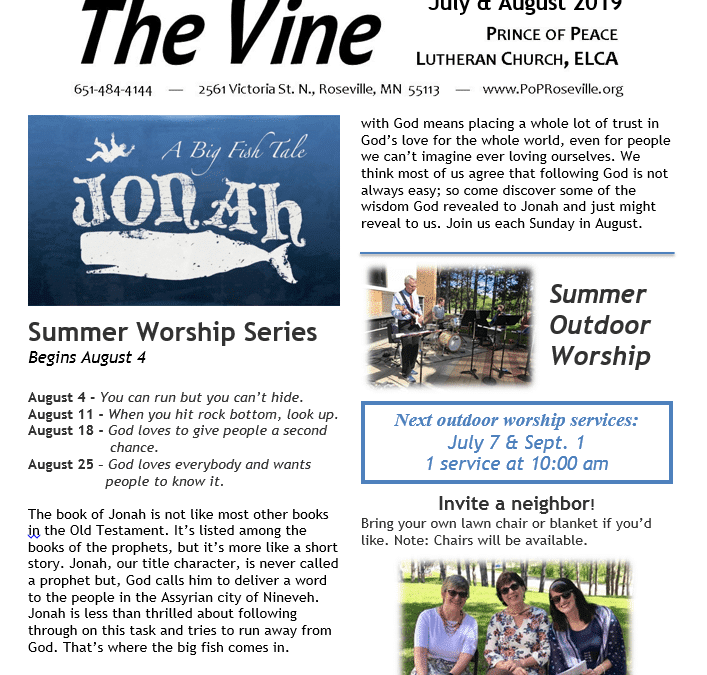 The Vine – July/August 2019