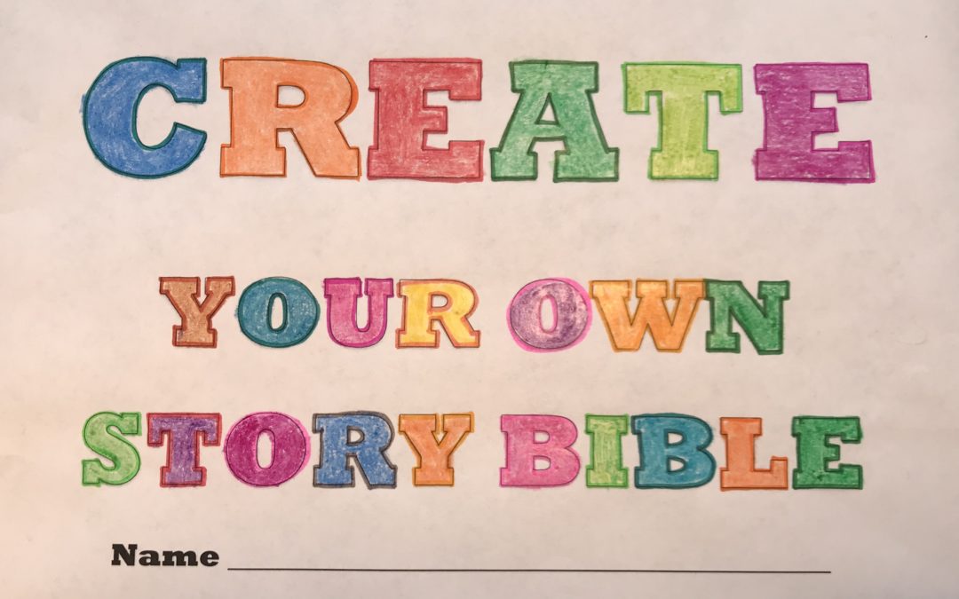 Color Pages:  Create Your Own Story Bible
