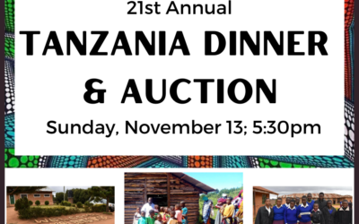 21st Annual Tanzanian Dinner