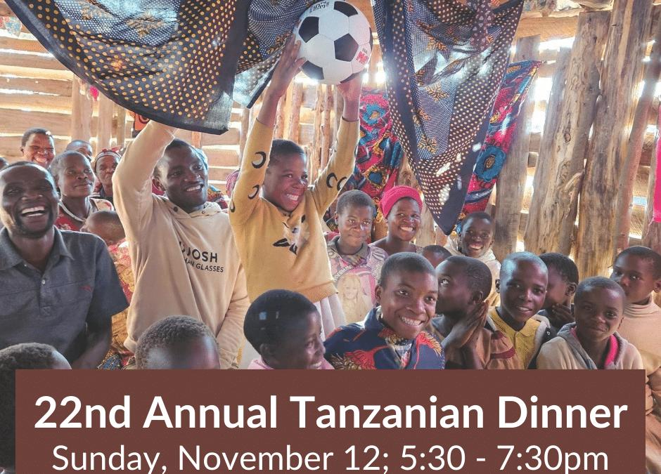 22nd Annual Tanzanian Dinner