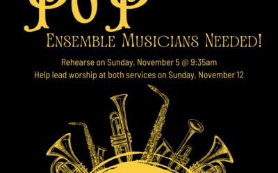 PoP Ensemble Musicians Needed!