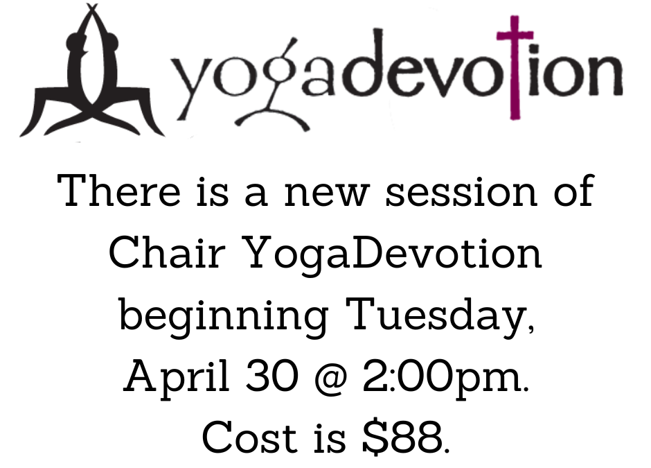 New YogaDevotion Sessions Starts April 30