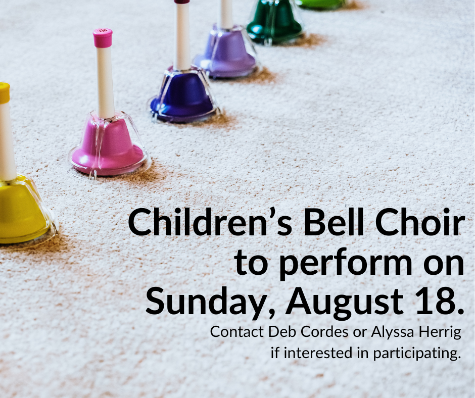 Children's Bell Choir - Prince of Peace Lutheran Church