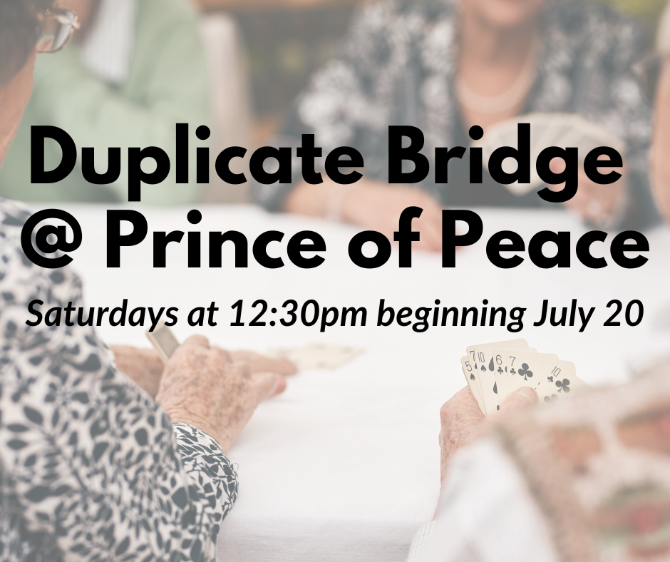 Saturday Bridge - Prince Of Peace Lutheran Church