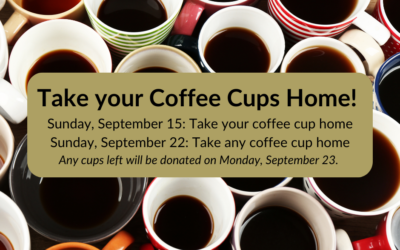 Take Your Coffee Cups Home