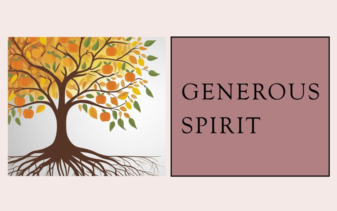 Giving with a Generous Spirit