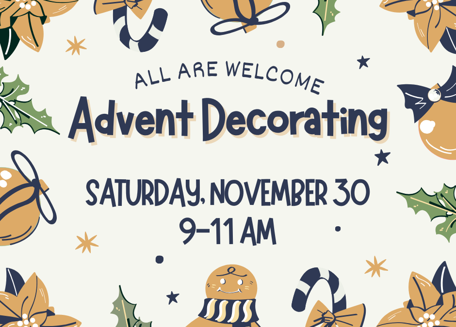 Advent Decorating