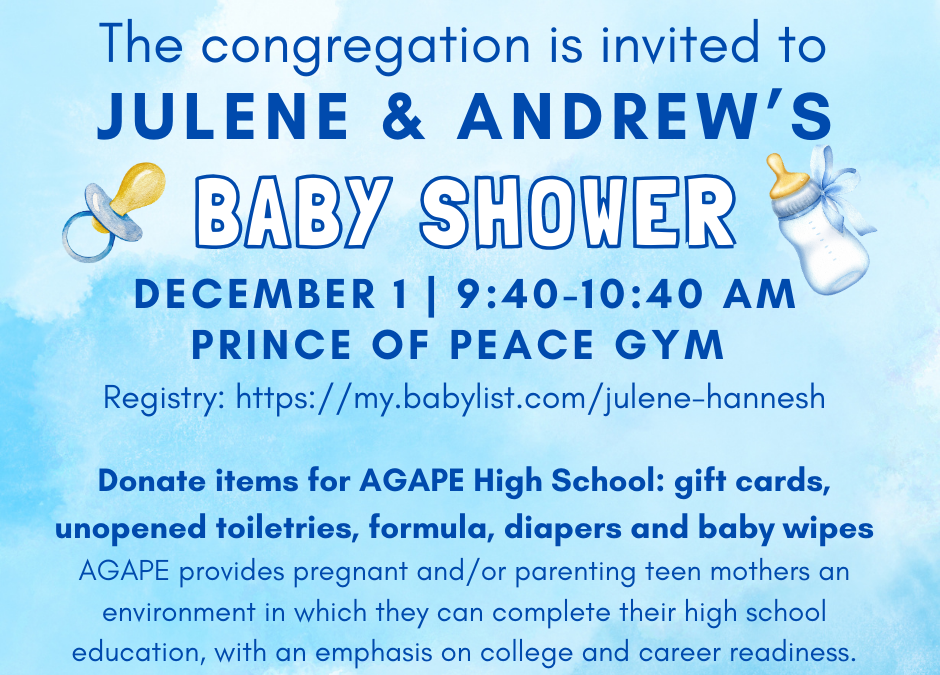 Julene & Andrew’s Baby Shower