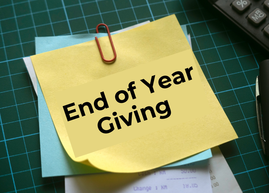 End of Year Donations