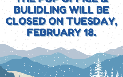 PoP Office & Building Closed
