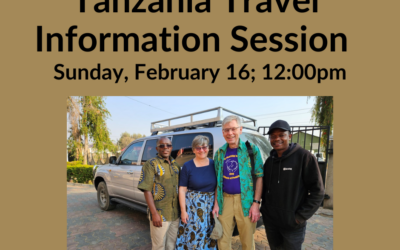 Tanzania Travel Information Session