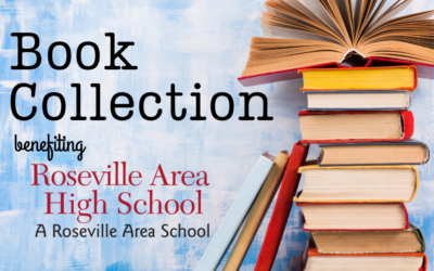 Roseville Area High School Library Book Drive