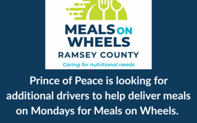 Meals on Wheels Drivers Needed
