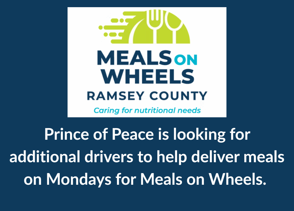 Meals on Wheels Drivers Needed
