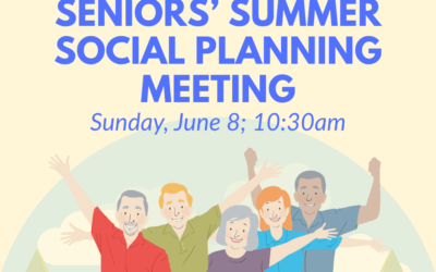 Senior’ Summer Social Planning Meeting