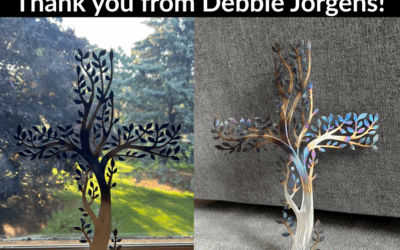 Thank you from Debbie Jorgens!