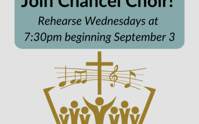 Chancel Choir to Begin – Join us!