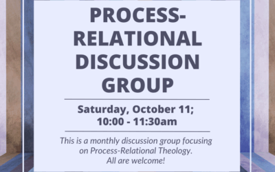 Process-Relational Theology Discussion Group