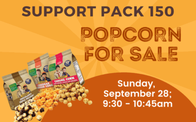 Pack 150 Popcorn Sales at Prince of Peace