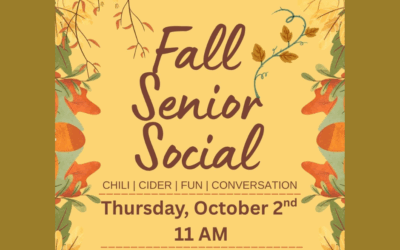 Fall Seniors’ Social