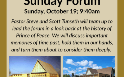 Sunday Forum | October 19