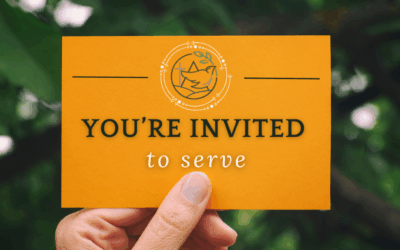 You’re invited into service