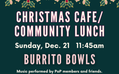 Christmas Cafe/Community Lunch