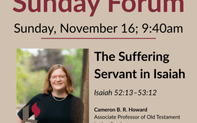 Sunday Forum | November 16