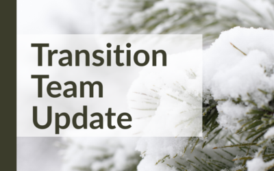 Transition Team Update