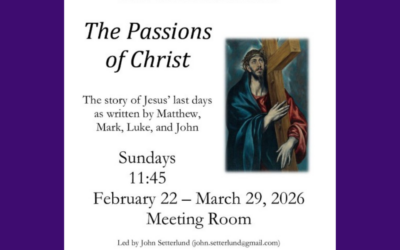 Lenten Bible Study