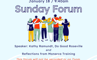 Sunday Forum | January 18
