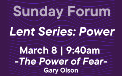 Sunday Forum | The Power of Fear