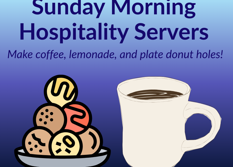 Sunday Morning Hospitality