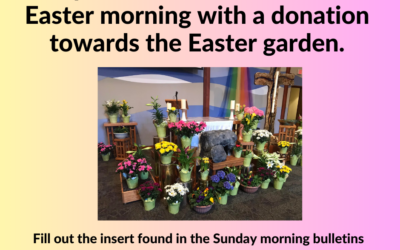 Easter Garden Donations