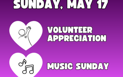 Music & Volunteer Sunday