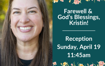 Kristin’s Farewell Reception