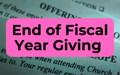 End of 2025/2026 Fiscal Year Donations