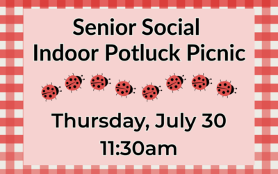 Senior Social Indoor Potluck Picnic