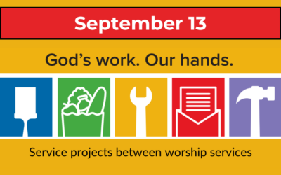 ‘God’s work. Our hands.’ Sunday