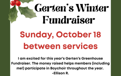 Gerten’s Winter Fundraiser