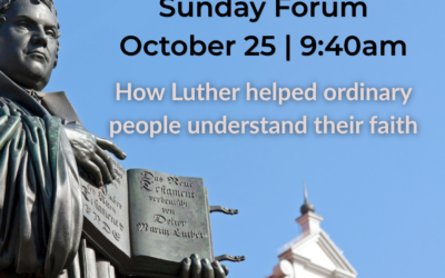 Sunday Forum | Luther & Faith