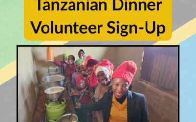 Tanzanian Dinner Volunteer Sign-Up